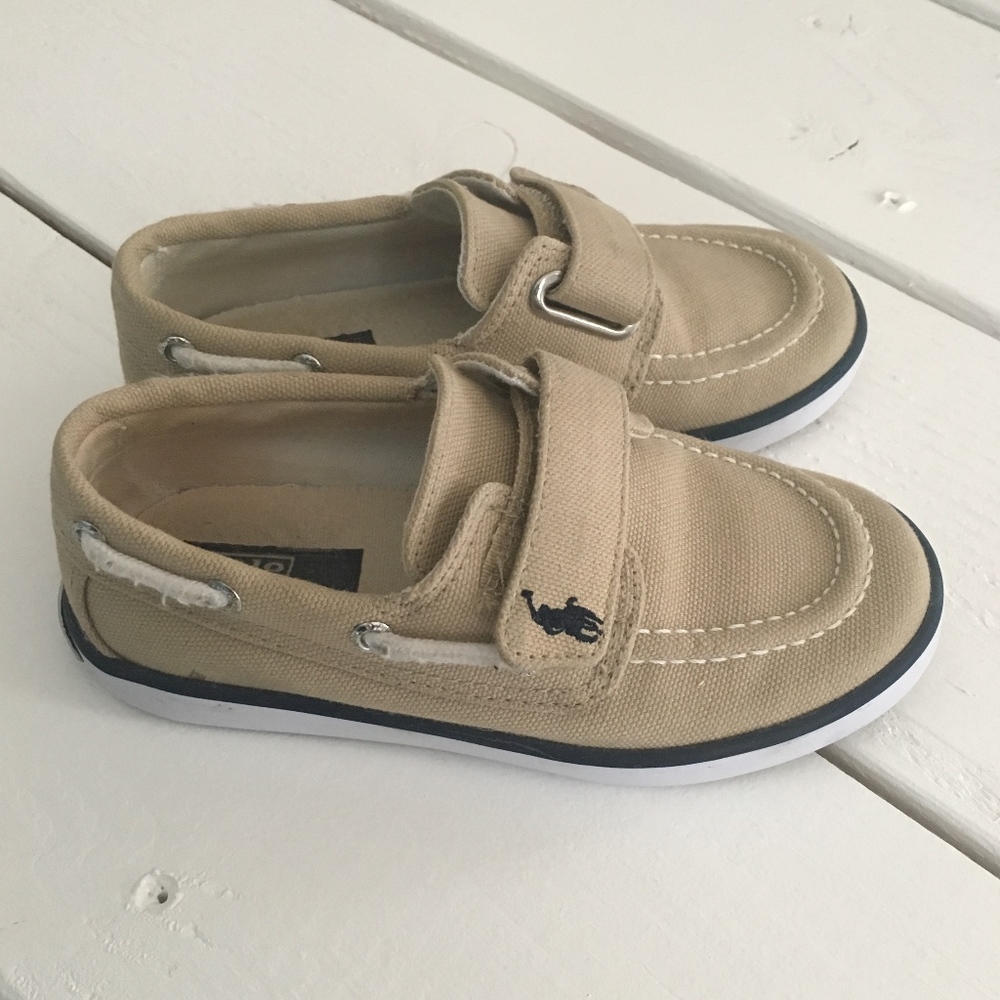 POLO by Ralph Lauren Boys Boat Shoe Sz 9